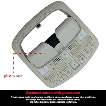 Amazon.com: QDXCJF for Ford Edge Overhead Console with 9